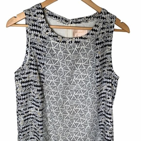 Skies Are Blue Dress Womens Small Sundress Mini Shift Sleeveless Casual Summer - Picture 2 of 10